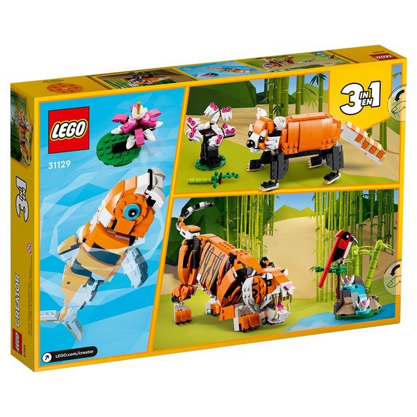 Продукт LEGO Creator Величествен тигър - Конструктор 3в1 - 0 - BG Hlapeta