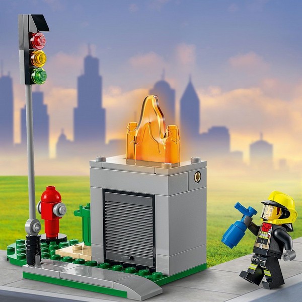 Продукт LEGO City Спасение при пожар и полицейско преследване - Конструктор - 0 - BG Hlapeta
