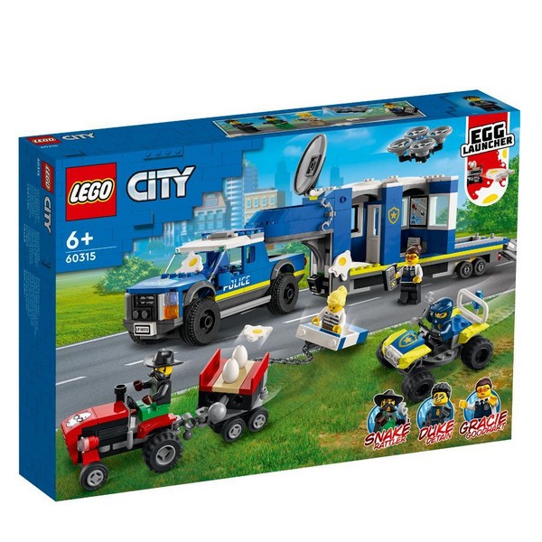 Продукт LEGO City Полицейски мобилен команден център -  Конструктор - 0 - BG Hlapeta