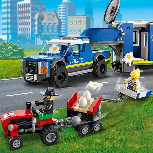 Продукт LEGO City Полицейски мобилен команден център -  Конструктор - 0 - BG Hlapeta