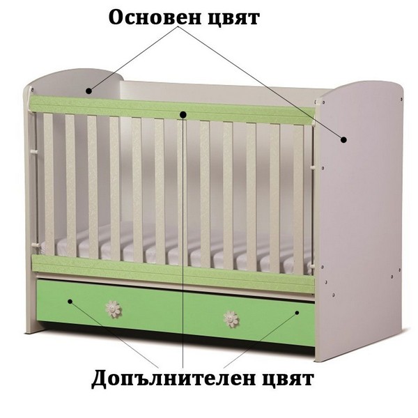 Продукт Dizain Baby Светла - Бебешка кошара 70/140 - 0 - BG Hlapeta