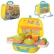 RTOYS - Детска кухня в куфарче Mini Жълт/Син 5