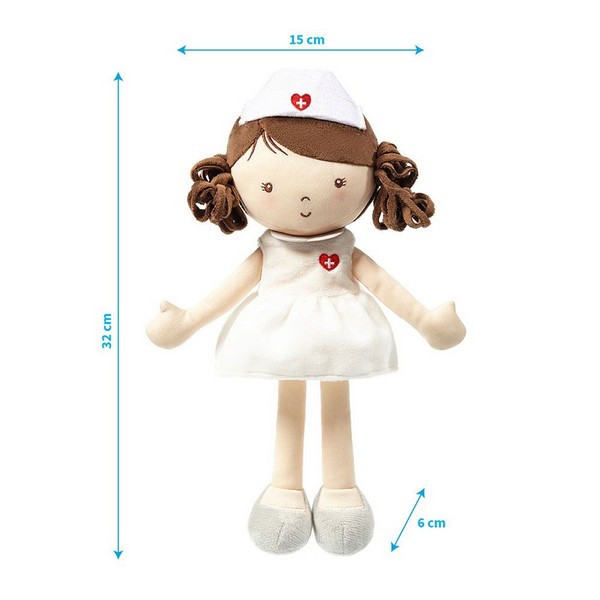 Продукт Babyono Кукла Nurse Grace - Плюшена играчка  - 0 - BG Hlapeta