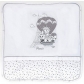 Продукт Bambino Casa - Памучно одеяло с пълнеж 2в1 Paris 80х85 см - 1 - BG Hlapeta