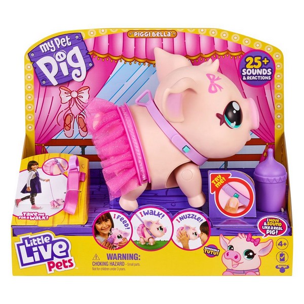 Moose LLP My Pet Pig - Интерактивно прасенце балерина
