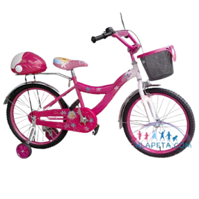 Барби велосипед с помощни гуми 20 инча