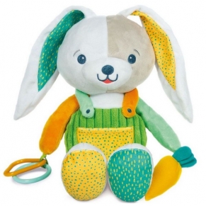 Clementoni Baby Зайче - Детска плюшена играчка