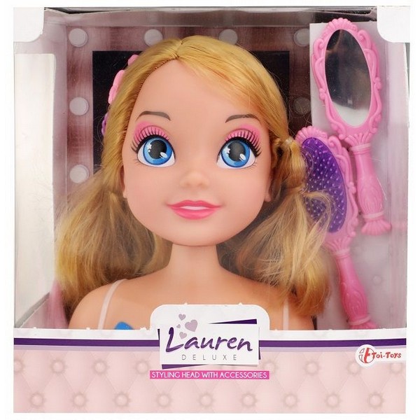 Продукт Ttoys Lauren Deluxe - Модел за прически, Кукла - 0 - BG Hlapeta