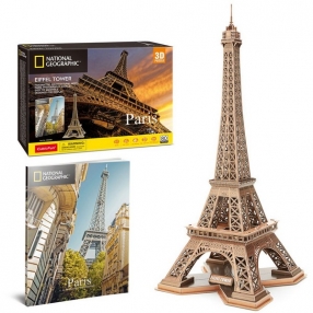 Cubic Fun Пъзел 3D National Geographic Eiffel Tower (Paris) 80ч. 