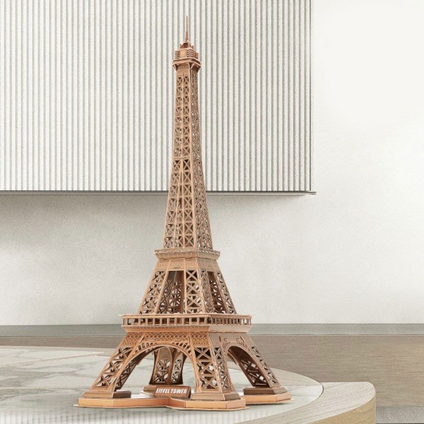 Продукт Cubic Fun Пъзел 3D National Geographic Eiffel Tower (Paris) 80ч.  - 0 - BG Hlapeta