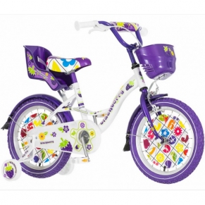 Venera Bike BLACKBERRY - Детски велосипед 16 инча, с помощни колела