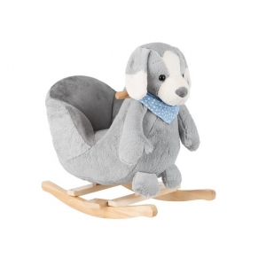 KikkaBoo Grey Puppy - Люлка със седалка 