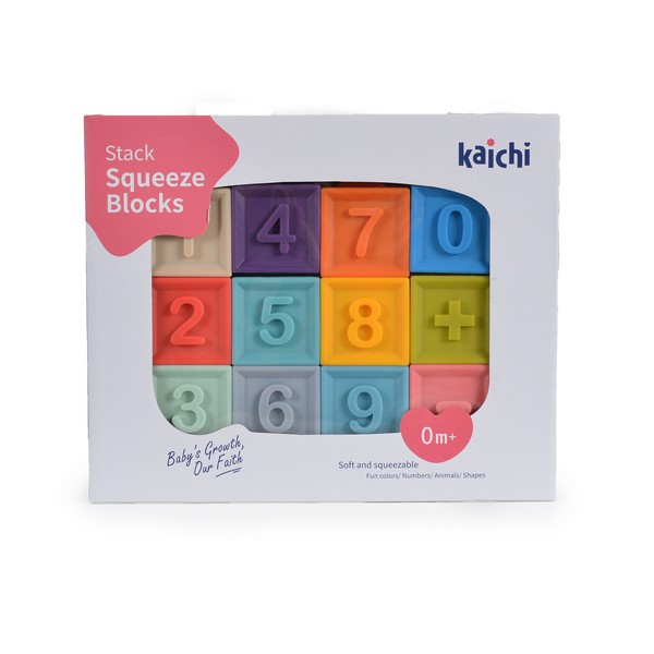 Продукт Kiachi Squeeze Cubes Играчки за баня - 0 - BG Hlapeta