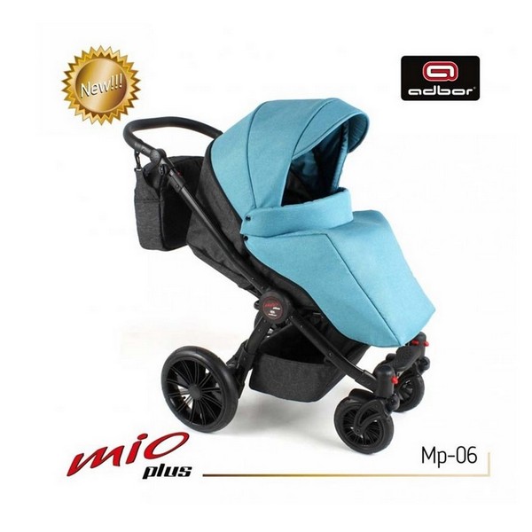 Продукт Adbor Mio plus - Бебешка комбинирана количка - 0 - BG Hlapeta