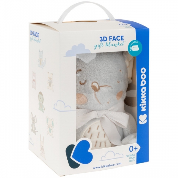 Продукт Kikkaboo  - Бебешко одеяло с 3D бродерия - 0 - BG Hlapeta