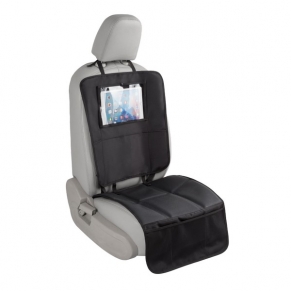 Feeme - Органайзер или протектор за седалка за кола, черен 2в1