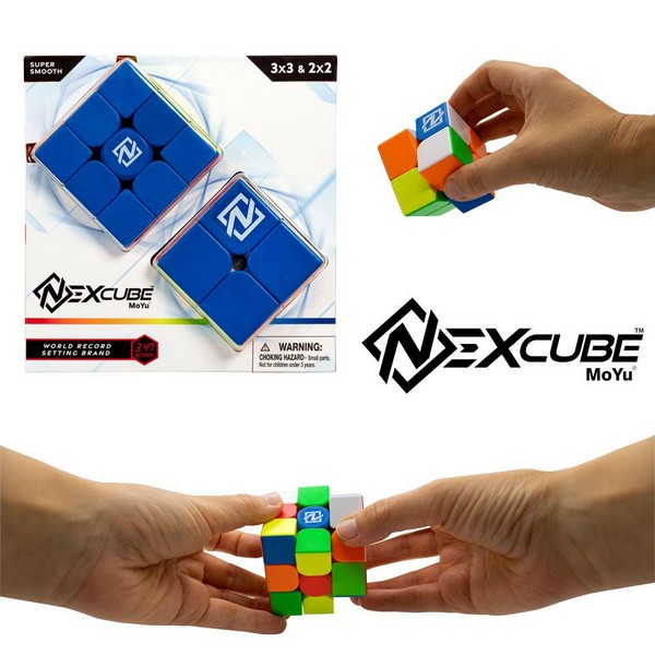 Продукт GOLIATH NEXCUBE Classic - Кубчета за редене 3x3 + 2x2 - 0 - BG Hlapeta