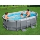 Bestway Power Steel Oval - Сглобяем басейн с помпа 305x200x84см Продукт Bestway Power Steel Oval - Сглобяем басейн с помпа 305x200x84см - 1 - BG Hlapeta