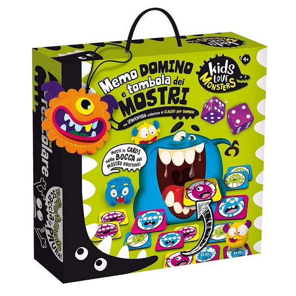 Продукт Lisciani Kids Love Monsters Domino - Образователна игра - 0 - BG Hlapeta