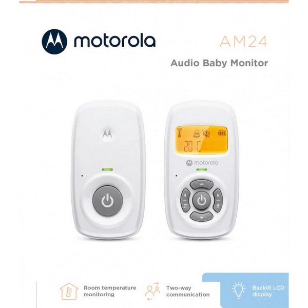 Продукт Motorola AM24 - Аудио бебефон - 0 - BG Hlapeta