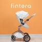 Продукт Fintera Deluxe - Бебешка количка 3 в 1, Еко кожа с чанта, дъждобран и комарник - 28 - BG Hlapeta
