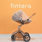Продукт Fintera Deluxe - Бебешка количка 3 в 1, Еко кожа с чанта, дъждобран и комарник - 12 - BG Hlapeta