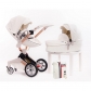 Продукт Fintera Sport - Бебешка количка 2 в 1, 360 градуса на въртене + чанта, дъждобран и комарник - 27 - BG Hlapeta