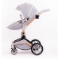 Продукт Fintera Sport - Бебешка количка 2 в 1, 360 градуса на въртене + чанта, дъждобран и комарник - 12 - BG Hlapeta