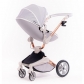 Продукт Fintera Sport - Бебешка количка 2 в 1, 360 градуса на въртене + чанта, дъждобран и комарник - 9 - BG Hlapeta
