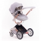 Продукт Fintera Sport - Бебешка количка 2 в 1, 360 градуса на въртене + чанта, дъждобран и комарник - 8 - BG Hlapeta