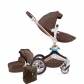 Продукт Fintera Sport - Бебешка количка 2 в 1, 360 градуса на въртене + чанта, дъждобран и комарник - 4 - BG Hlapeta