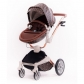 Продукт Fintera Sport - Бебешка количка 2 в 1, 360 градуса на въртене + чанта, дъждобран и комарник - 29 - BG Hlapeta