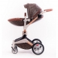 Продукт Fintera Sport - Бебешка количка 2 в 1, 360 градуса на въртене + чанта, дъждобран и комарник - 5 - BG Hlapeta