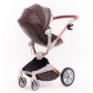 Продукт Fintera Sport - Бебешка количка 2 в 1, 360 градуса на въртене + чанта, дъждобран и комарник - 3 - BG Hlapeta
