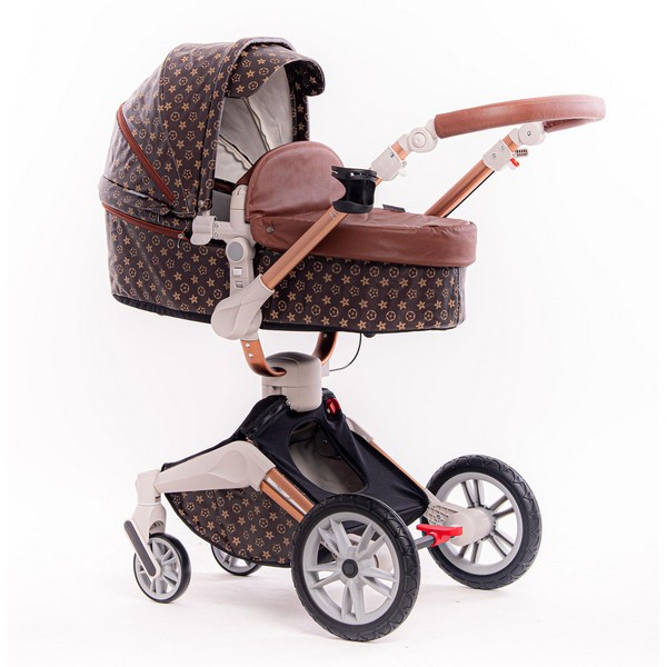 Продукт Fintera Sport - Бебешка количка 2 в 1, 360 градуса на въртене + чанта, дъждобран и комарник - 0 - BG Hlapeta