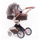 Продукт Fintera Sport - Бебешка количка 2 в 1, 360 градуса на въртене + чанта, дъждобран и комарник - 2 - BG Hlapeta