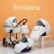 Fintera Grand - Бебешка количка 3 в 1, Еко кожа + Чанта, Дъждобран, Комарник, Зимни ръкавици, Поставка за чаша, Постелка за преповиване 1