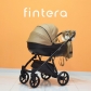 Продукт Fintera City - Бебешка количка 2 в 1, Еко кожа + Чанта, Дъждобран, Комарник, Поставка за чаша, Зимни ръкавици, Постелка за преповиване - 19 - BG Hlapeta
