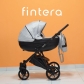 Продукт Fintera City - Бебешка количка 2 в 1, Плат + Чанта, Дъждобран, Комарник, Поставка за чаша, Зимни ръкавици, Постелка за преповиване - 7 - BG Hlapeta