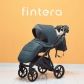 Продукт Fintera City - Бебешка количка 2 в 1, Плат + Чанта, Дъждобран, Комарник, Поставка за чаша, Зимни ръкавици, Постелка за преповиване - 2 - BG Hlapeta