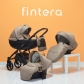Продукт Fintera City - Бебешка количка 3 в 1, Плат + Чанта, Дъждобран, Комарник, Поставка за чаша, Зимни ръкавици, Постелка за преповиване - 34 - BG Hlapeta