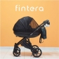 Продукт Fintera City - Бебешка количка 3 в 1, Плат + Чанта, Дъждобран, Комарник, Поставка за чаша, Зимни ръкавици, Постелка за преповиване - 3 - BG Hlapeta