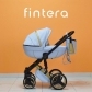 Продукт Fintera Royal - Бебешка количка 2 в 1, Еко кожа + Чанта, Дъждобран, Комарник, Поставка за чаша - 5 - BG Hlapeta