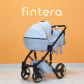 Продукт Fintera Royal - Бебешка количка 2 в 1, Еко кожа + Чанта, Дъждобран, Комарник, Поставка за чаша - 6 - BG Hlapeta