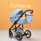 Продукт Fintera Royal - Бебешка количка 2 в 1, Еко кожа + Чанта, Дъждобран, Комарник, Поставка за чаша - 8 - BG Hlapeta