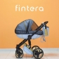 Продукт Fintera Royal - Бебешка количка 2 в 1, Еко кожа + Чанта, Дъждобран, Комарник, Поставка за чаша - 4 - BG Hlapeta
