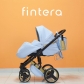 Продукт Fintera Royal - Бебешка количка 2 в 1, Еко кожа + Чанта, Дъждобран, Комарник, Поставка за чаша - 16 - BG Hlapeta