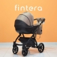 Продукт Fintera Next - Бебешка количка 2 в 1 от плат + Чанта, Дъждобран, Комарник, Поставка за чаша, Зимни ръкавици, Постелка за преповиване - 3 - BG Hlapeta