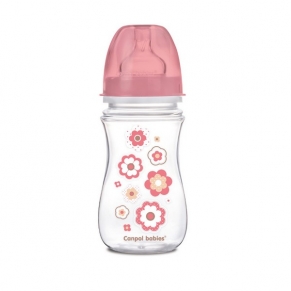 Canpol Easy Start Newborn Baby - Антиколик шише с широко гърло 240 мл