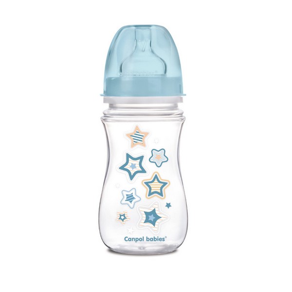 Продукт Canpol Easy Start Newborn Baby - Антиколик шише с широко гърло 240 мл - 0 - BG Hlapeta